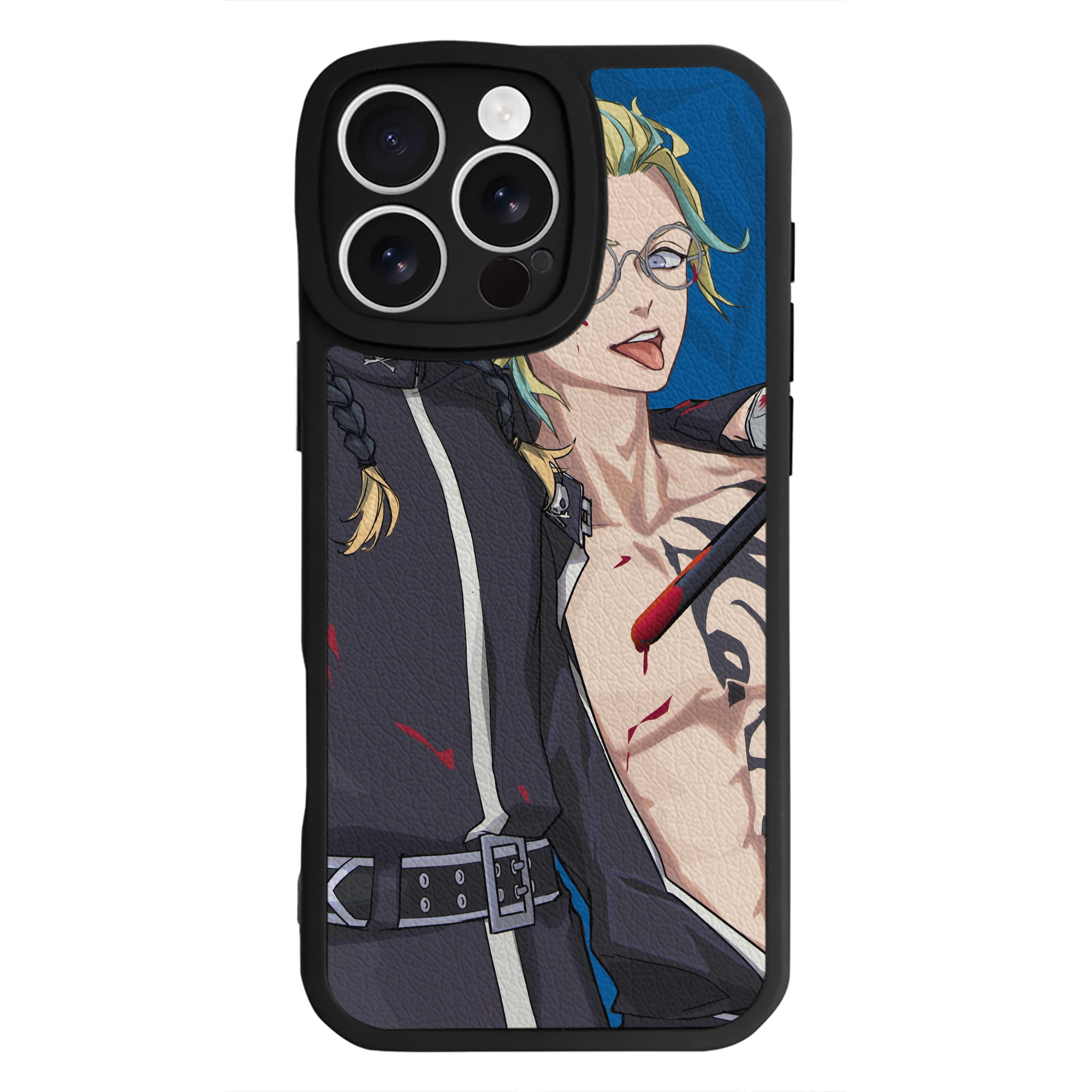 （画像用） 東京リベンジャーズ Tokyo Revengers 【iPhone 16シリーズ対応】シリコンスマホケース（レザー調） 材質：シリコン